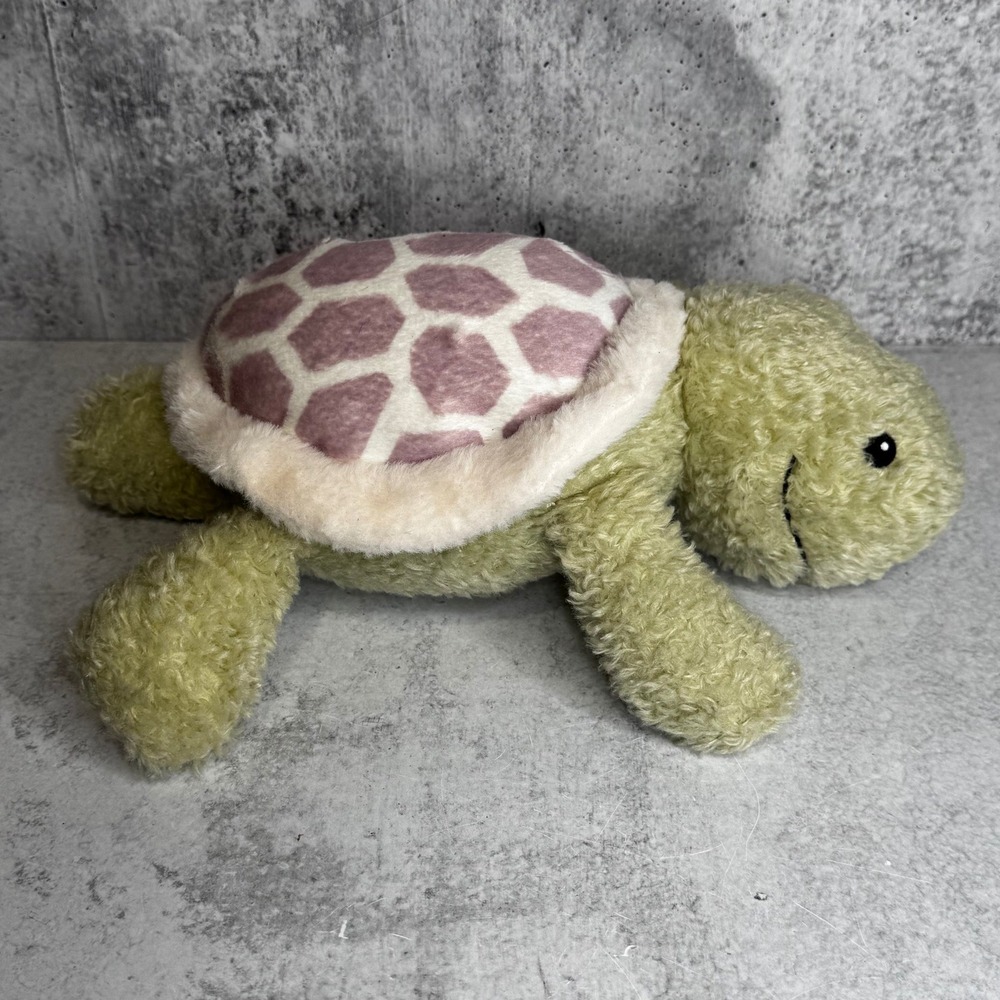 Spark Create Imagine Green Turtle Plush Crinkle Sensory Toy 12 Inch 347755
